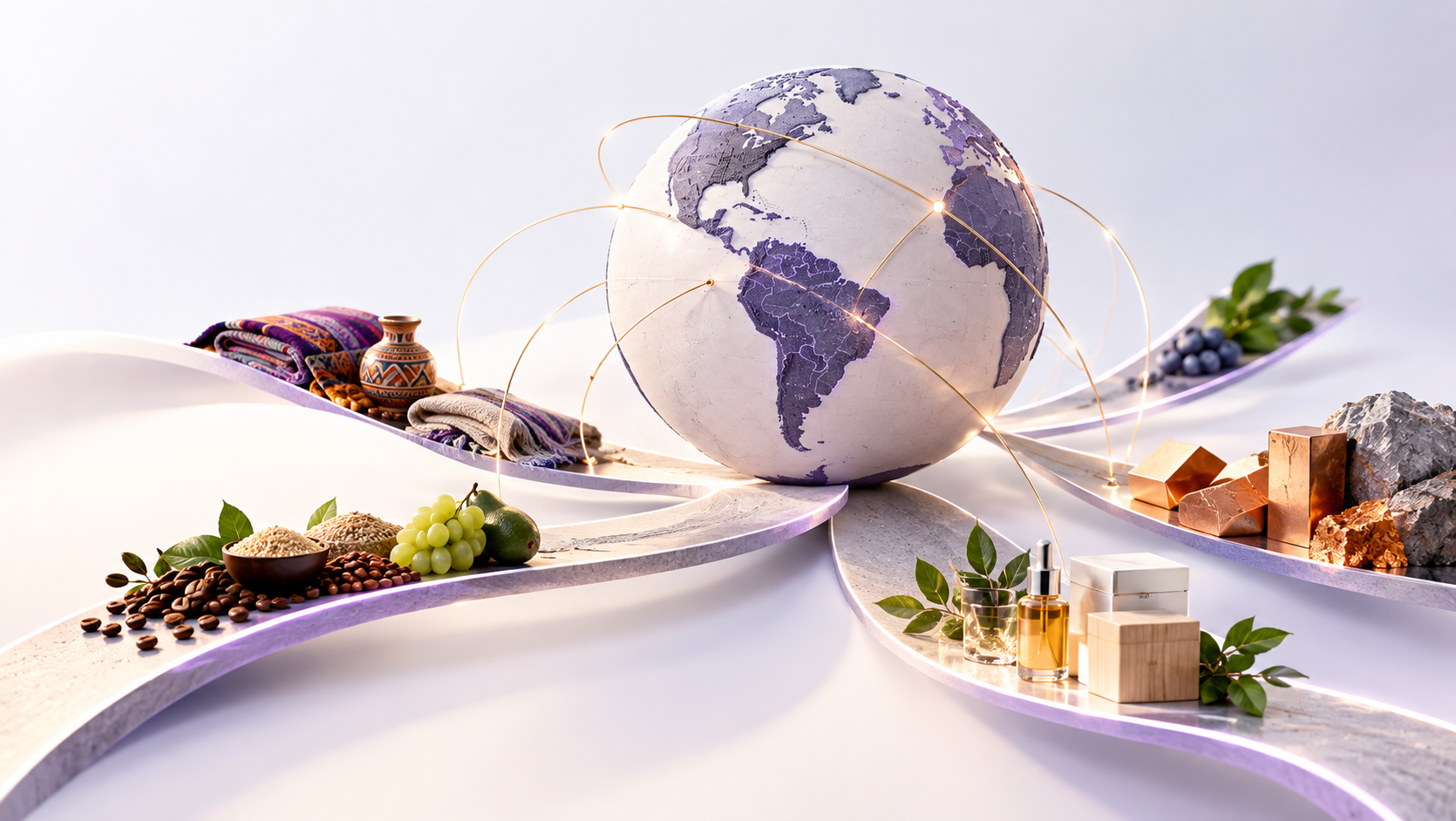 Productos y oportunidades de exportación conectados con mercados internacionales